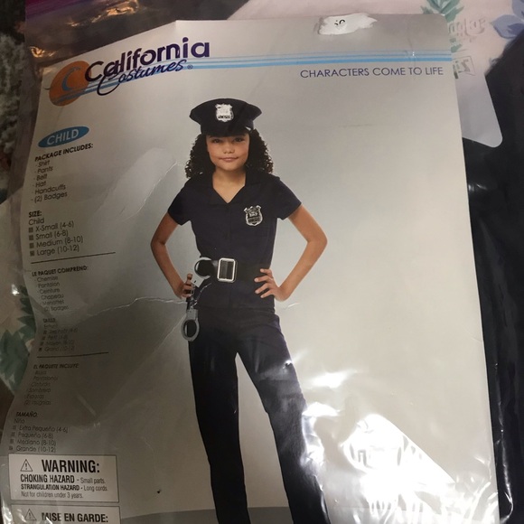 California‎ Costumes Police Officer Costume - Navy - Picture 4 of 11